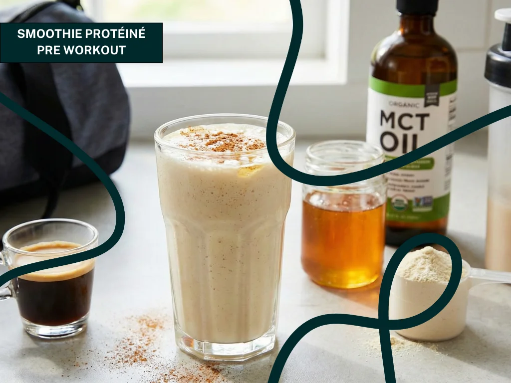 Recette smoothie protéiné pré-workout