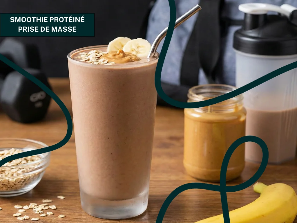 Recette smoothie protéiné prise de masse